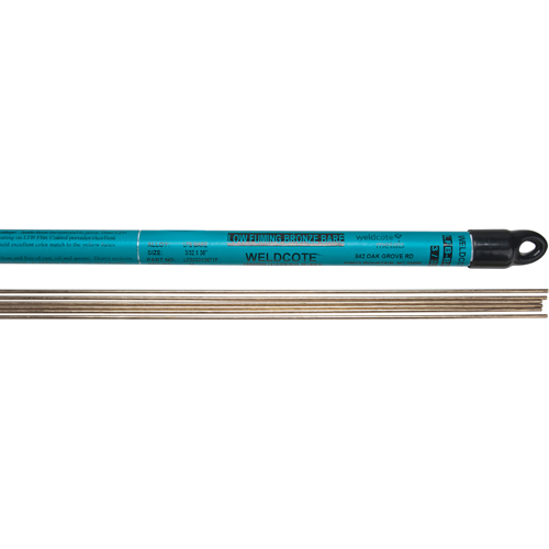 36" Cut Length TIG Rods, 1/16", Low Fuming Bronze-Bare Advanced Consulting and Training Ltd.