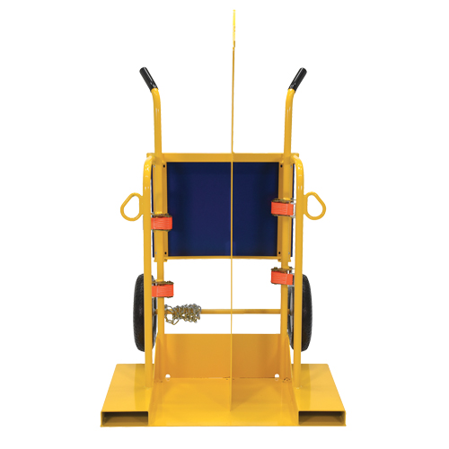 Chariot pour chalumeau et bouteille de soudage, Roues Pneumatique, Base de 24" la x 19-1/2" lo, 500 lb Advanced Consulting and Training Ltd.
