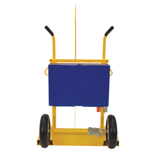 Chariot pour chalumeau et bouteille de soudage, Roues Pneumatique, Base de 24" la x 19-1/2" lo, 500 lb Advanced Consulting and Training Ltd.