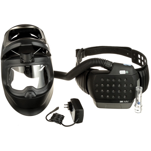 Respirateur d'&eacute;puration d'air propuls&eacute; Adflo, Masque de soudage, Pile Lithium-ion Advanced Consulting and Training Ltd.