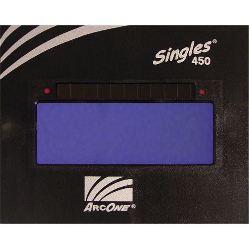 ArcOne&reg; Singles&reg; High Definition Auto-Darkening Welding Lens, 4" W x 2" H Viewing Area, For Use With ArcOne&reg; Advanced Consulting and Training Ltd.