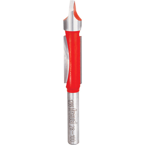 Fraise - foret guide pour panneau, 3/8" dia, 1" ha, 3" lo, 1/4" Manche Advanced Consulting and Training Ltd.