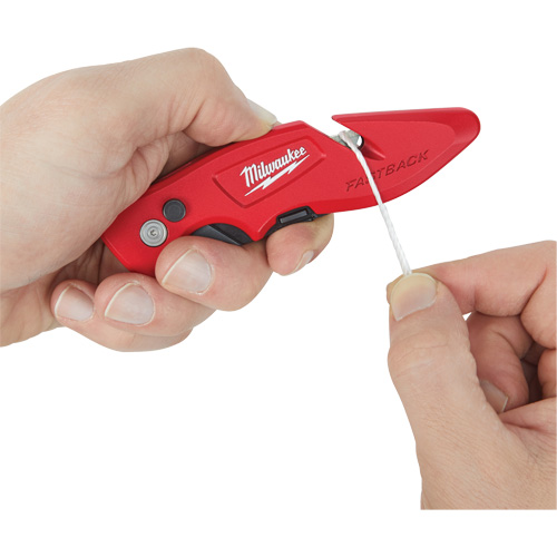 Couteau utilitaire rabattable Fastback, 2" lame, lame en Acier au carbone, poign&eacute;e en M&eacute;tal Advanced Consulting and Training Ltd.