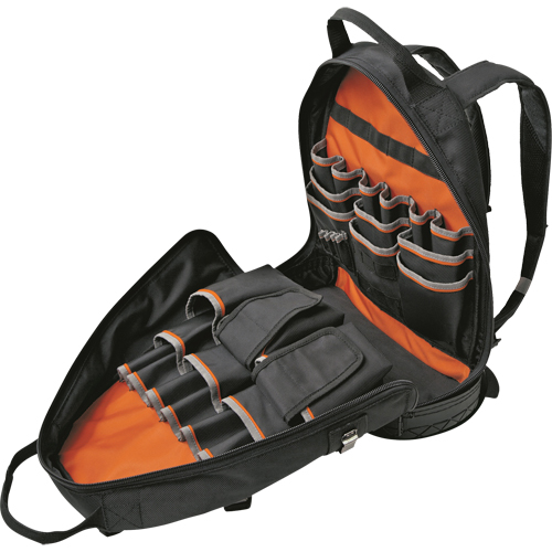 Tradesman Pro Electrician's Backpack Organizer, 14" L x 7" W, Black, Ballistic Advanced Consulting and Training Ltd.