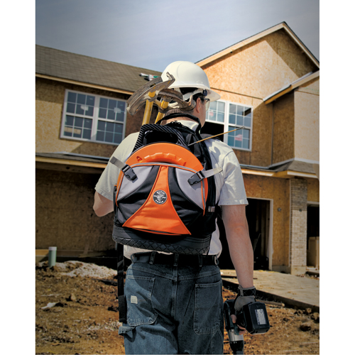 Tradesman Pro Electrician's Backpack Organizer, 14" L x 7" W, Black, Ballistic Advanced Consulting and Training Ltd.