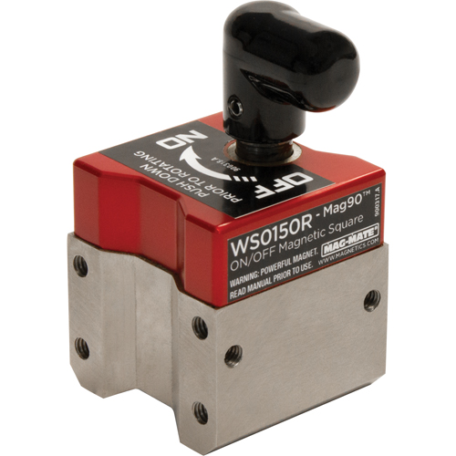 Mag90 On/Off Magnetic Squares, 1-1/2" L x 1-1/2" W x 2-3/4" H, 150 lbs. Advanced Consulting and Training Ltd.