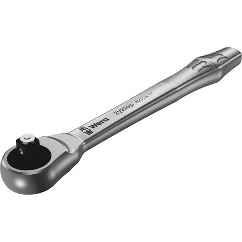 Zyklop Metal Ratchet 1/4 Push Through , 1/4" Drive, Plain Handle Advanced Consulting and Training Ltd.
