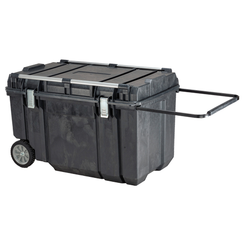 TOUGH CHEST Mobile Storage, 38-29/32" x 23-3/32" x 24-5/16", Black Advanced Consulting and Training Ltd.
