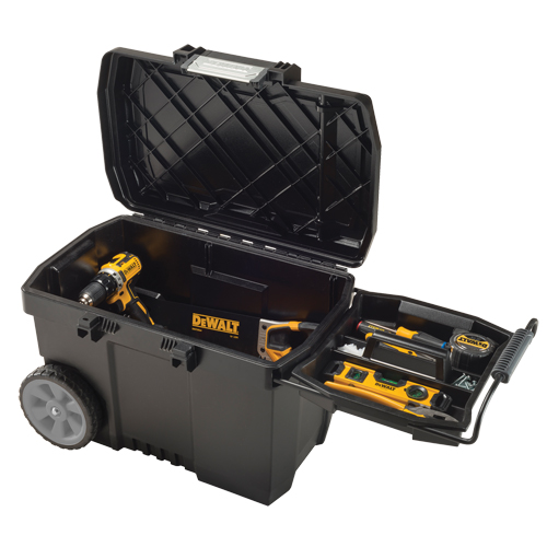 Coffre &agrave; outils pour entrepreneur, 15-19/32" la x 24-13/16" p x 16-1/2" h, Noir Advanced Consulting and Training Ltd.