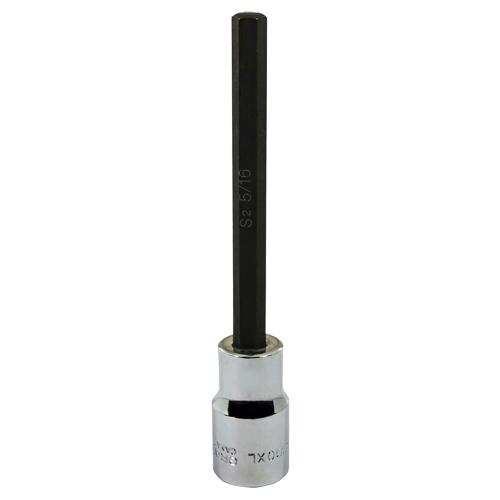 Socket, Hex, 5/16" x 5" L, 1/2" Square Drive Drive Advanced Consulting and Training Ltd.