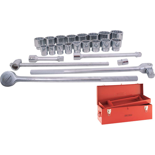 Socket & Attachment Set, 24 Pcs, 1" Drive Size Advanced Consulting and Training Ltd.