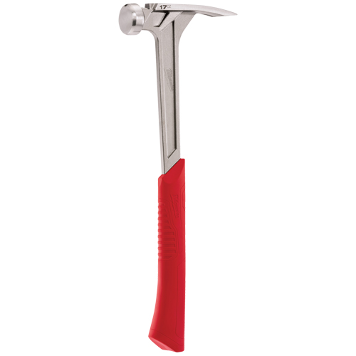 Smooth Face Framing Hammer, 17 oz., Solid Steel Handle, 16-1/8" L Advanced Consulting and Training Ltd.