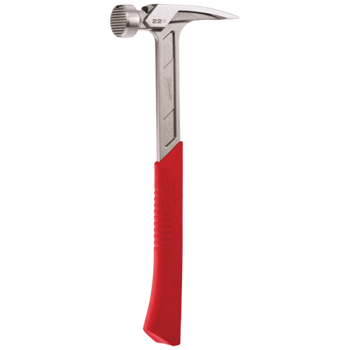 Milled Face Framing Hammer, 22 oz., Solid Steel Handle, 15" L Advanced Consulting and Training Ltd.