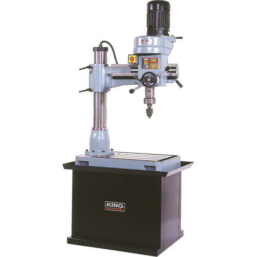 Radial Drilling Machine, 1/2" Chuck, 5 Speed(s), 21-5/8" W X 19-5/8" L, #3 Morse Advanced Consulting and Training Ltd.