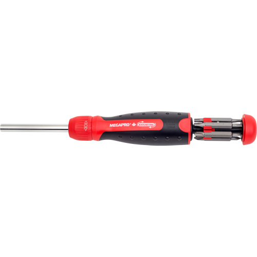 Ratcheting Tamperproof Screwdriver, 8-1/2" L, Cushion Grip Handle Advanced Consulting and Training Ltd.