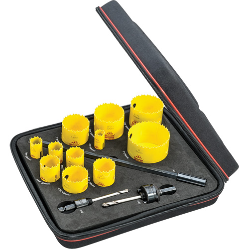 Industrial Hole Saw Kit, 14 Pieces Advanced Consulting and Training Ltd.