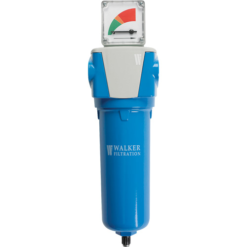 Pr&eacute;filtre coalescent avec manom&egrave;tre diff&eacute;rentiel, Standard, 1-1/4" NPT, Drain Automatique, Pour Poussi&egrave;re/Particules Advanced Consulting and Training Ltd.
