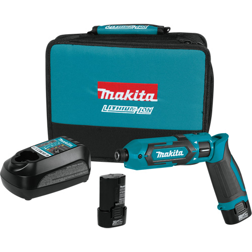 Impact Driver Kit, 1/4", 220 in-lbs Max. Torque, 7.2 V, Lithium-Ion Advanced Consulting and Training Ltd.