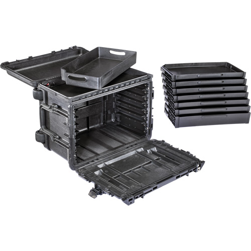 Armoire &agrave; outils mobile Gen 2, 24" la, 6 tiroirs, Noir Advanced Consulting and Training Ltd.