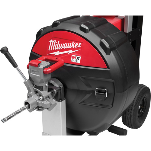 Machine &agrave; tambour d&eacute;gout MX Fuel avec PowerTredz, &eacute;lectrique, 5/8" x 100' et 3/4" x 100' Advanced Consulting and Training Ltd.