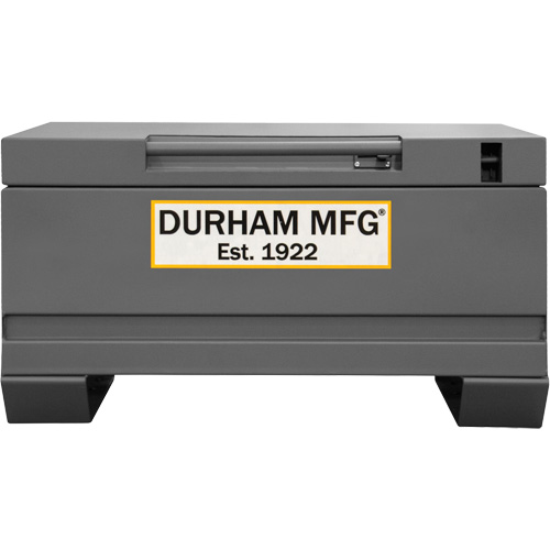 Jobsite Storage Box, 32" x 19" x 17-13/16", Steel, Grey Advanced Consulting and Training Ltd.