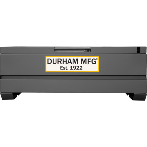 Jobsite Storage Box, 60" x 24" x 22-3/4", Steel, Grey Advanced Consulting and Training Ltd.