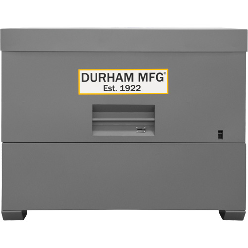 Piano Style Jobsite Storage Box, 60-1/2" W x 34-3/4" D x 49-3/8" H, Grey Advanced Consulting and Training Ltd.