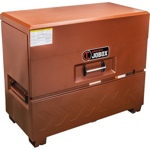 Coffre de style piano Site-Vault, 74" la x 31" p x 64" h, Orange Advanced Consulting and Training Ltd.