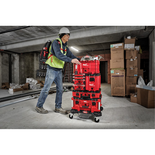 Packout Compact Tool Box, 10" x 16-1/5" x 13", Black/Red Advanced Consulting and Training Ltd.