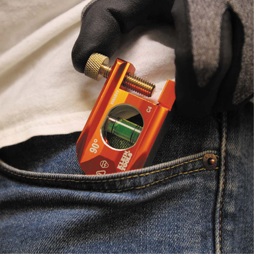 ACCU-BEND Level, 2.5" L, Aluminum, 1, Non-Magnetic Advanced Consulting and Training Ltd.