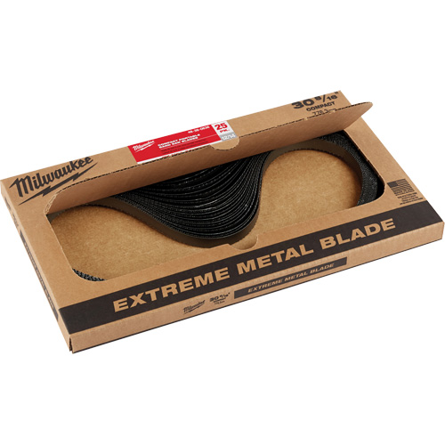 Extreme Metal Band Saw Blades, High Speed Steel, 30-9/16" L x 1/2" W x 0.02" Thick, 8/10 TPI Advanced Consulting and Training Ltd.