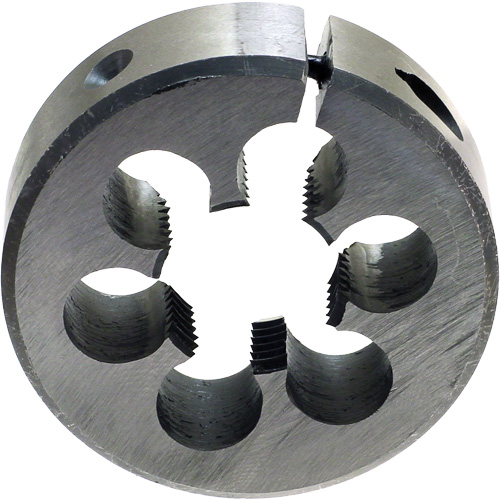 Fili&egrave;re ronde ajustable pour tuyaux DRILLCO, dia. 1", Filet de 1/8"-27, Acier rapide Advanced Consulting and Training Ltd.