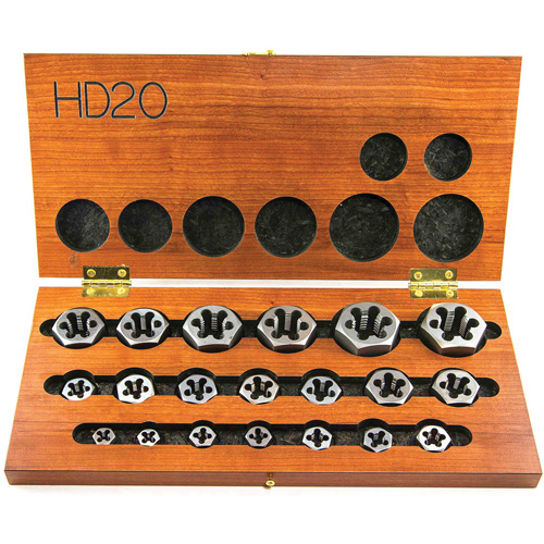 DRILLCO Hex Threading Die Set, 20 Pieces Advanced Consulting and Training Ltd.