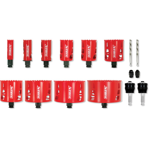 Electrician's Bi-Metal Hole Saw Set, 16 Pieces Advanced Consulting and Training Ltd.