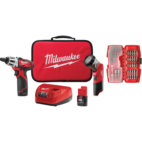 Trousse daccessoires pour tournevis avec lampe de travail, Lithium-ion, 12 V Advanced Consulting and Training Ltd.
