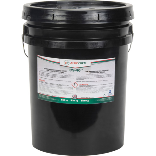 AEROCHEM CS-40 Low-Temperature Multi-Purpose Grease, 17 kg, Pail Advanced Consulting and Training Ltd.