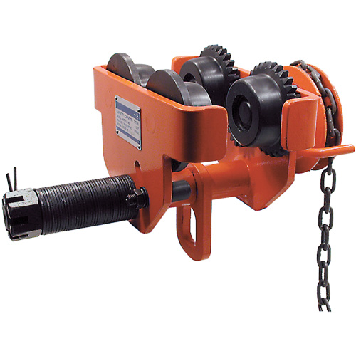 SGT Series Heavy-Duty Geared Trolley, 10000 lbs. (5 tons) Capacity, 4-1/2" - 8-1/32" Advanced Consulting and Training Ltd.