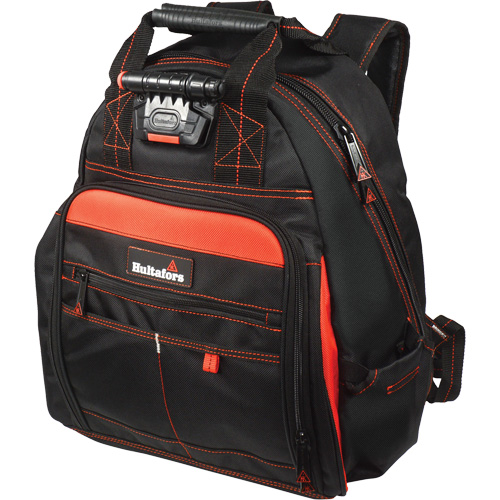 Lighted Tool Backpack, Black/Red, Ballistic/Polyester Advanced Consulting and Training Ltd.