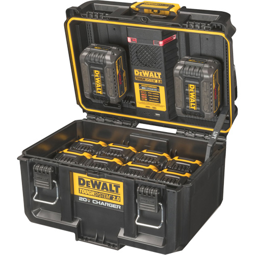 Chargeur 20V &agrave; deux ports ToughSystem 2.0, 14" x 15" x 9", Noir/Jaune Advanced Consulting and Training Ltd.