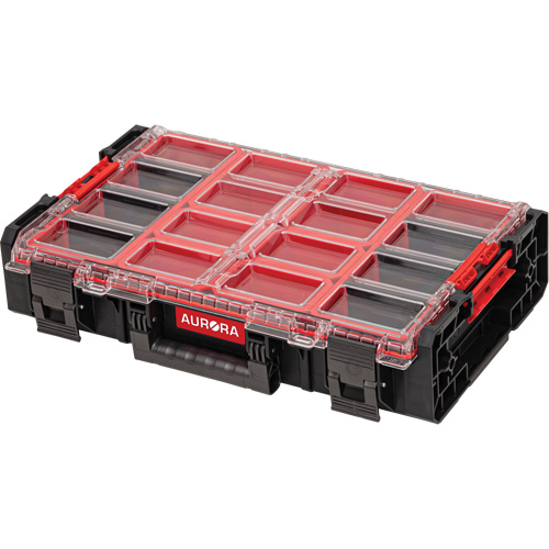 Organisateur tr&egrave;s-grand avec bacs courts Arx, 23" x 15-1/5" x 5", Noir Advanced Consulting and Training Ltd.