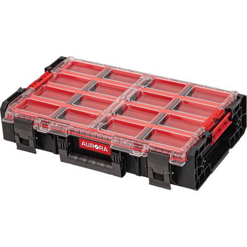Organisateur tr&egrave;s grand avec bacs longs Arx, 23" x 15-1/5" x 5", Noir Advanced Consulting and Training Ltd.