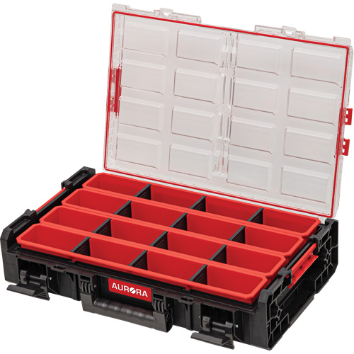 Organisateur tr&egrave;s grand avec bacs longs Arx, 23" x 15-1/5" x 5", Noir Advanced Consulting and Training Ltd.