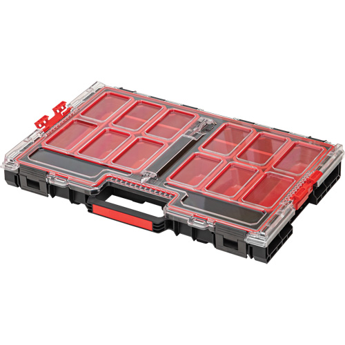 Grand organisateur avec bacs Arx, 21" x 15" x 3", Noir Advanced Consulting and Training Ltd.