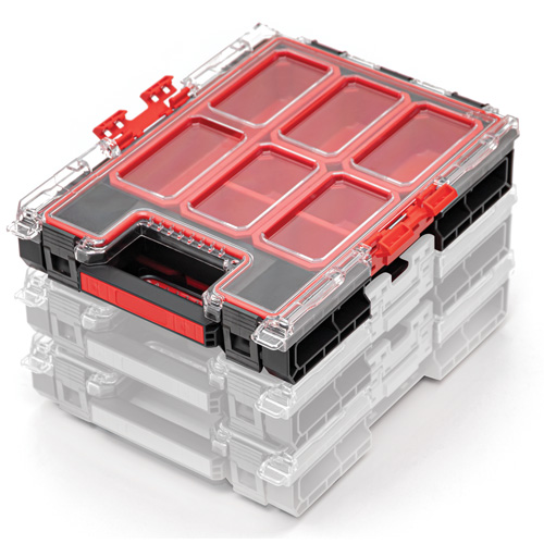 Organisateur moyen avec bacs Arx, 10-3/10" x 14-3/10" x 3", Noir Advanced Consulting and Training Ltd.