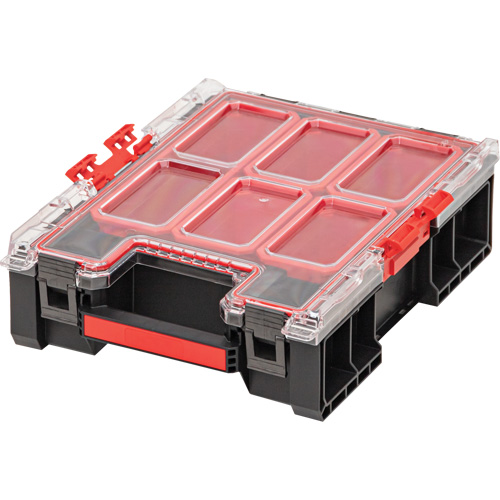 Organisateur moyen haut avec bacs Arx, 10-2/5" x 14-3/10" x 4-1/5", Noir Advanced Consulting and Training Ltd.