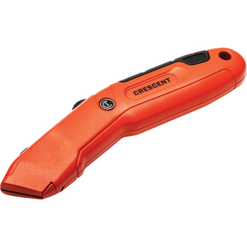 Couteau de s&eacute;curit&eacute; autor&eacute;tractable, 1", Acier, Prise en Aluminium Advanced Consulting and Training Ltd.