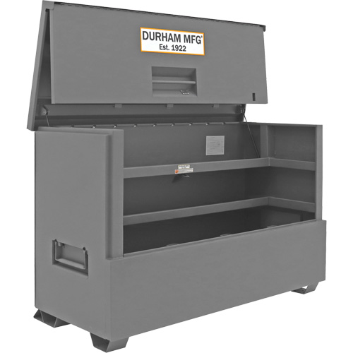 Coffre de style piano pour le chantier de 57,4 pi3, 72-7/16" la x 33-7/8" p x 49-7/16" h, Gris Advanced Consulting and Training Ltd.