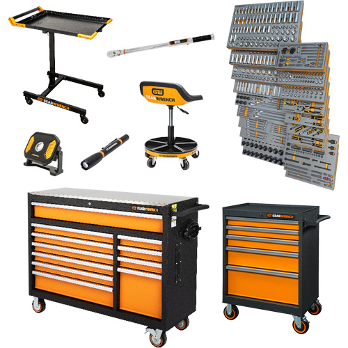 MEGAMOD Master Mechanics Tool Set in Premium Modular Foam Trays with Tool Storage, 1024 Pieces Advanced Consulting and Training Ltd.