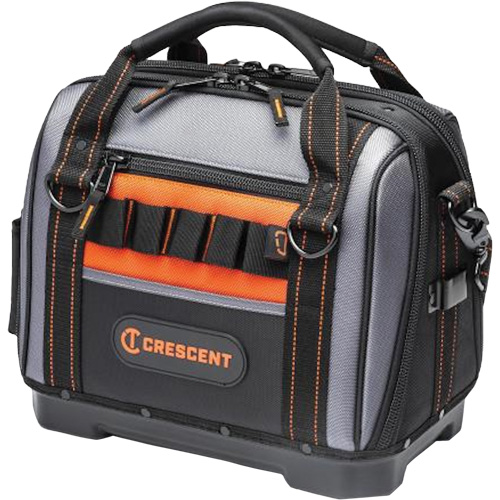 14" Tradesman Closed Top Tool Bag, Polyester, 32 Pockets, Black/Grey Advanced Consulting and Training Ltd.