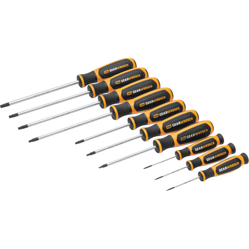 Torx&reg; Dual Material Screwdriver Set in Foam Storage Tray, 10 Pcs. Advanced Consulting and Training Ltd.